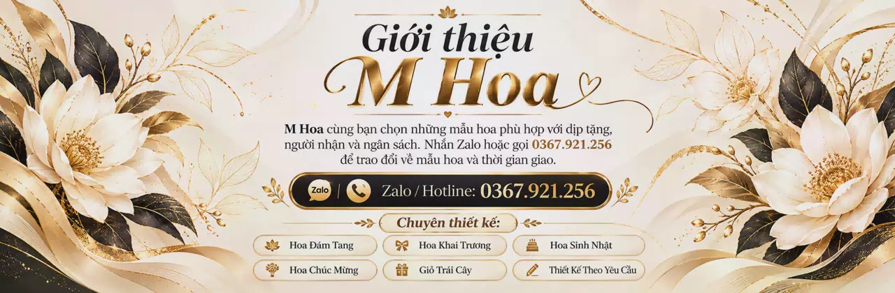 Ảnh bìa Shop hoa tươi Xã Tràm Chim Đồng Tháp - Cùng bạn gửi lời cảm ơn